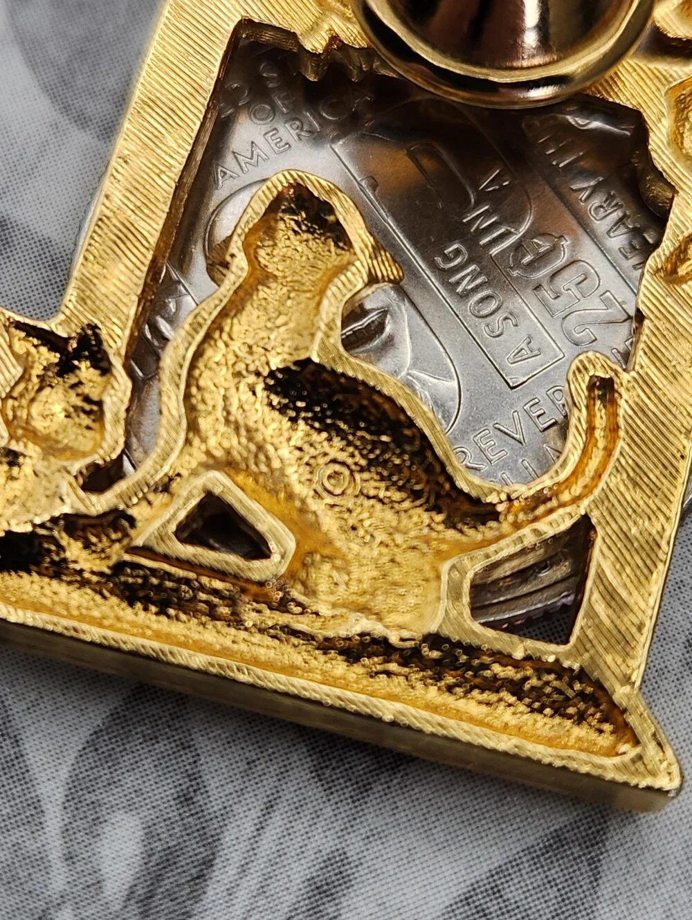 Avon gold tone